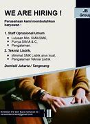 Loker Jakarta Barat Hari Ini